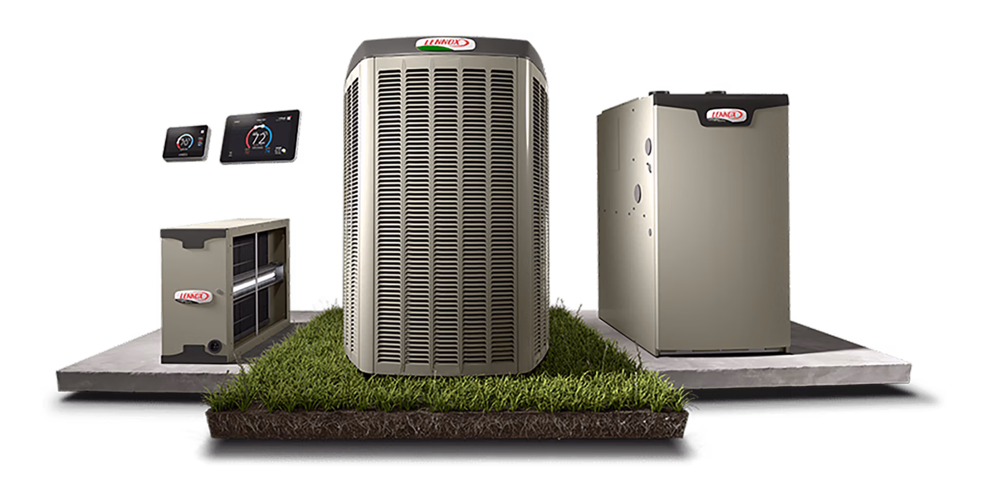 HVAC system with digital controls